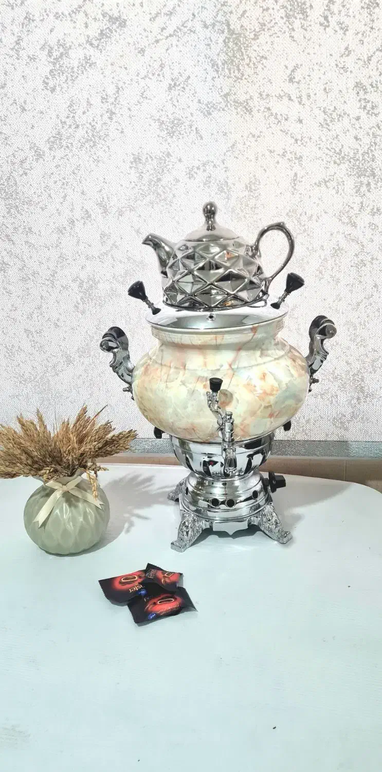 سماور گازی ۸ لیتری|سماور، چای‌ساز، قهوه‌ساز|تهران, یاخجی آباد|دیوار
