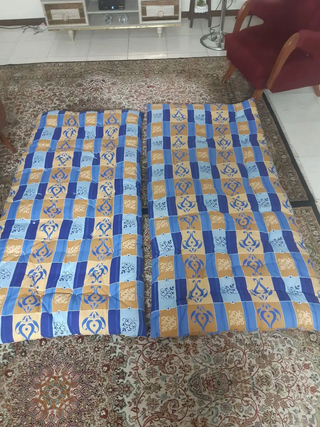 تشک پنبه ای یک نفره|رختخواب، بالش، پتو|پردیس, فاز ۸|دیوار
