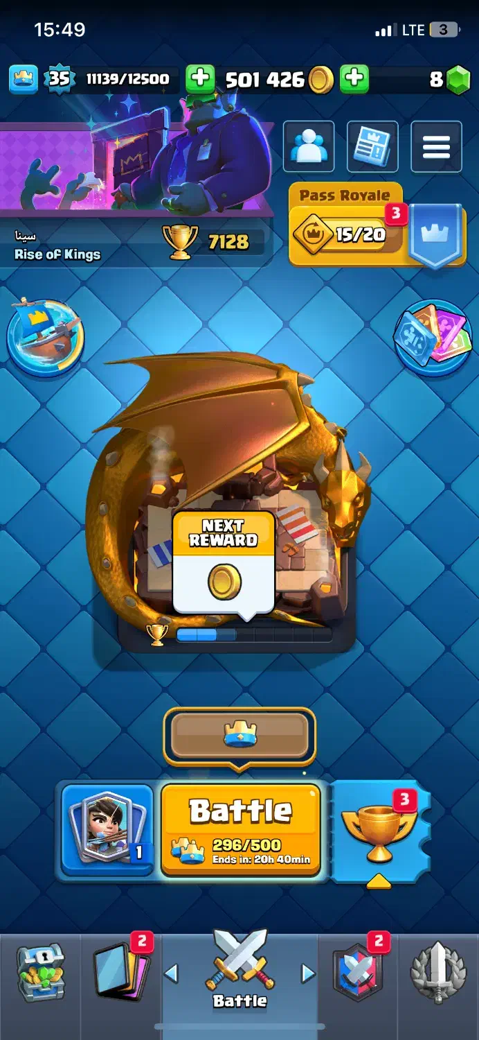 اکانت کلش رویال|کنسول، بازی ویدئویی و آنلاین|پردیس, فاز ۱|دیوار