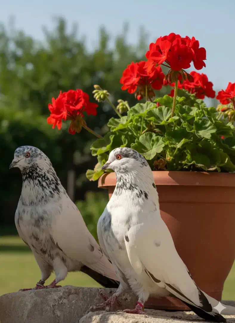 کفترهای پرشی آسمون خراش|پرنده|مشکین‌دشت, |دیوار