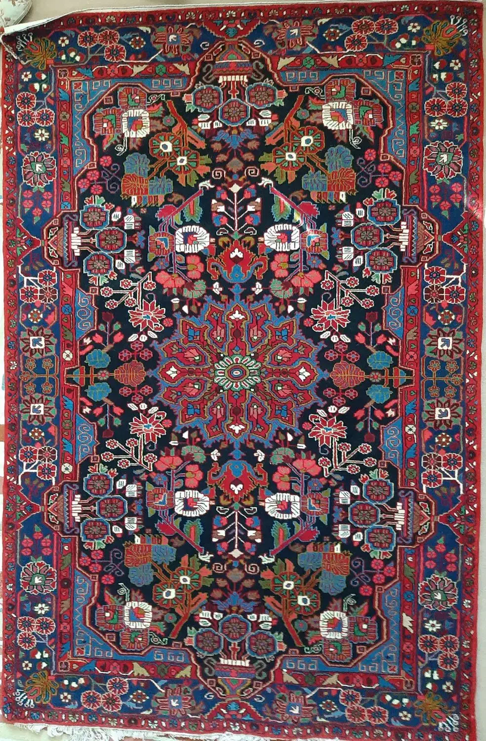 فرش جفت دستباف ، سنتی و رنگ گیاهی|فرش|شهریار, شهریار|دیوار