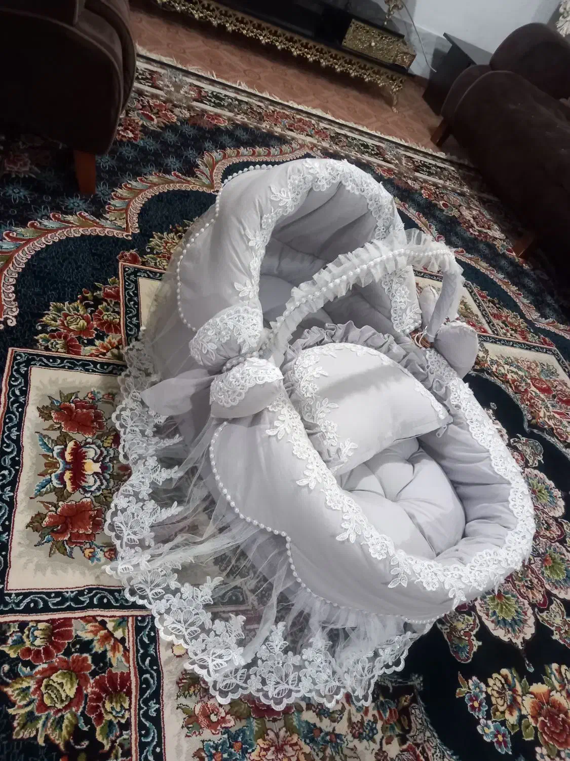 نی نی لای لایی حصیری|تخت و صندلی بچه|قزوین, |دیوار