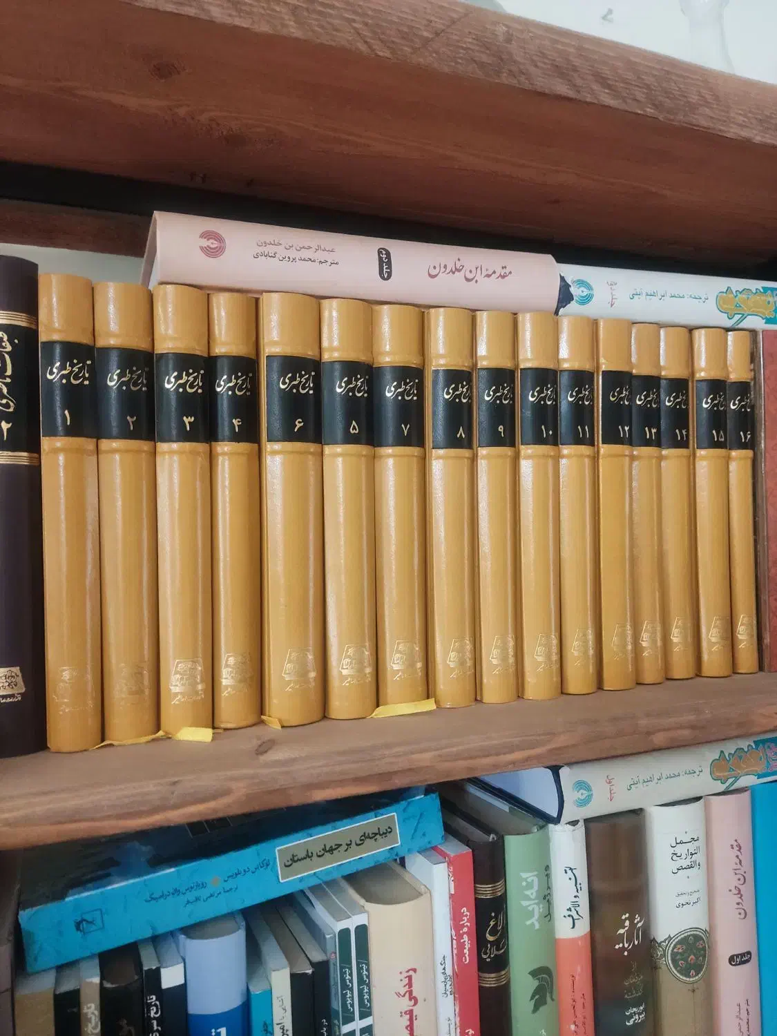 مجموعه ۱۶ جلدی تاریخ طبری انتشارات اساطیر|کتاب و مجله تاریخی|تهران, مجیدیه|دیوار