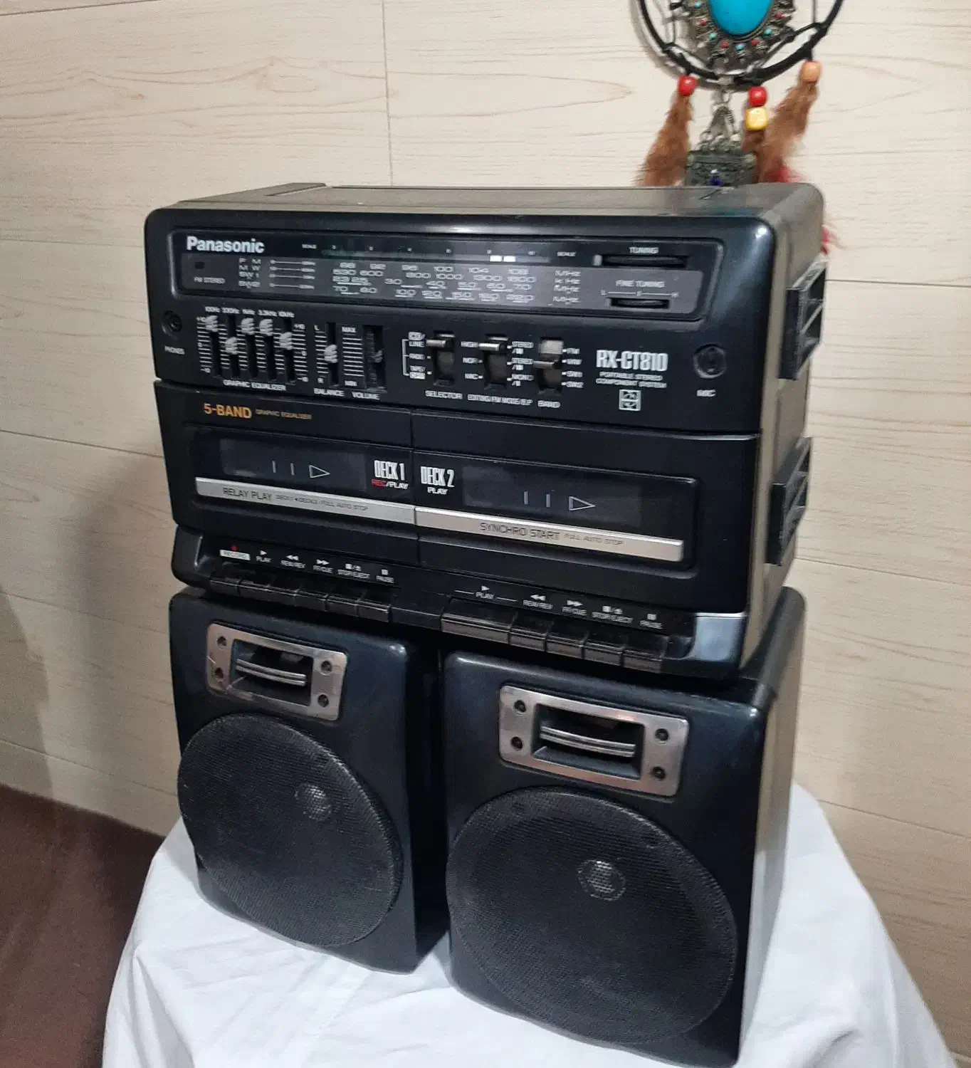 رادیو کاست پاناسونیک|سیستم صوتی خانگی|تهران, شهرک المهدی|دیوار