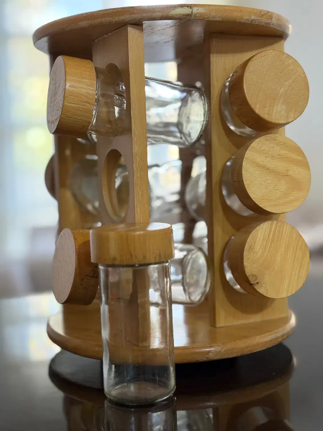 جا ادویه چرخشی|ظروف نگهدارنده، پلاستیکی، یک‌بارمصرف|جوانرود, |دیوار