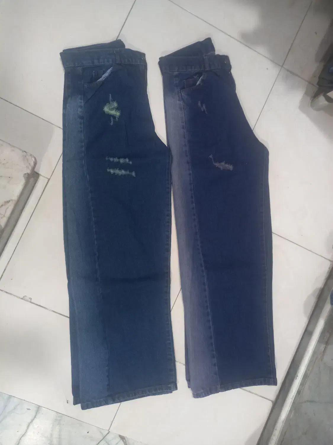 عمده  وتک شلوار لی  شافل  واید فول بگ  زنانه|لباس|مشهد, طبرسی شمالی|دیوار