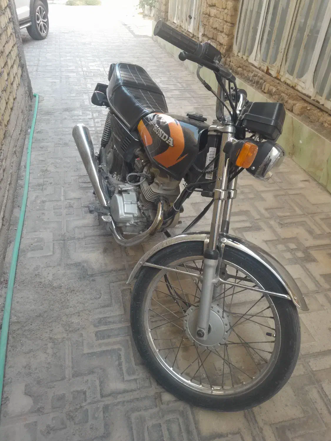 فروش موتور مزایدی تمیز انجین تازه تعمیر تمام|موتورسیکلت|داراب, |دیوار