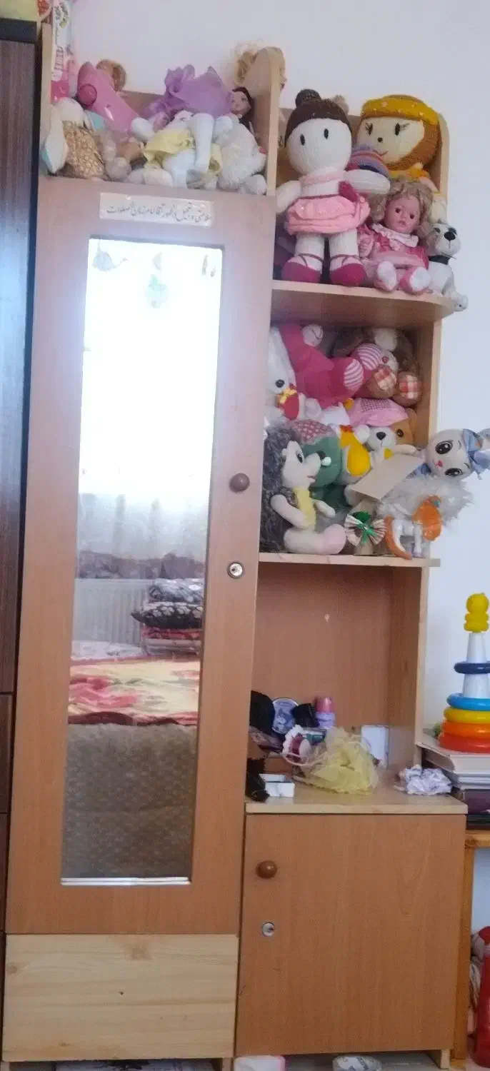کمد بچه|اسباب و اثاث بچه|شیروان (خراسان), |دیوار