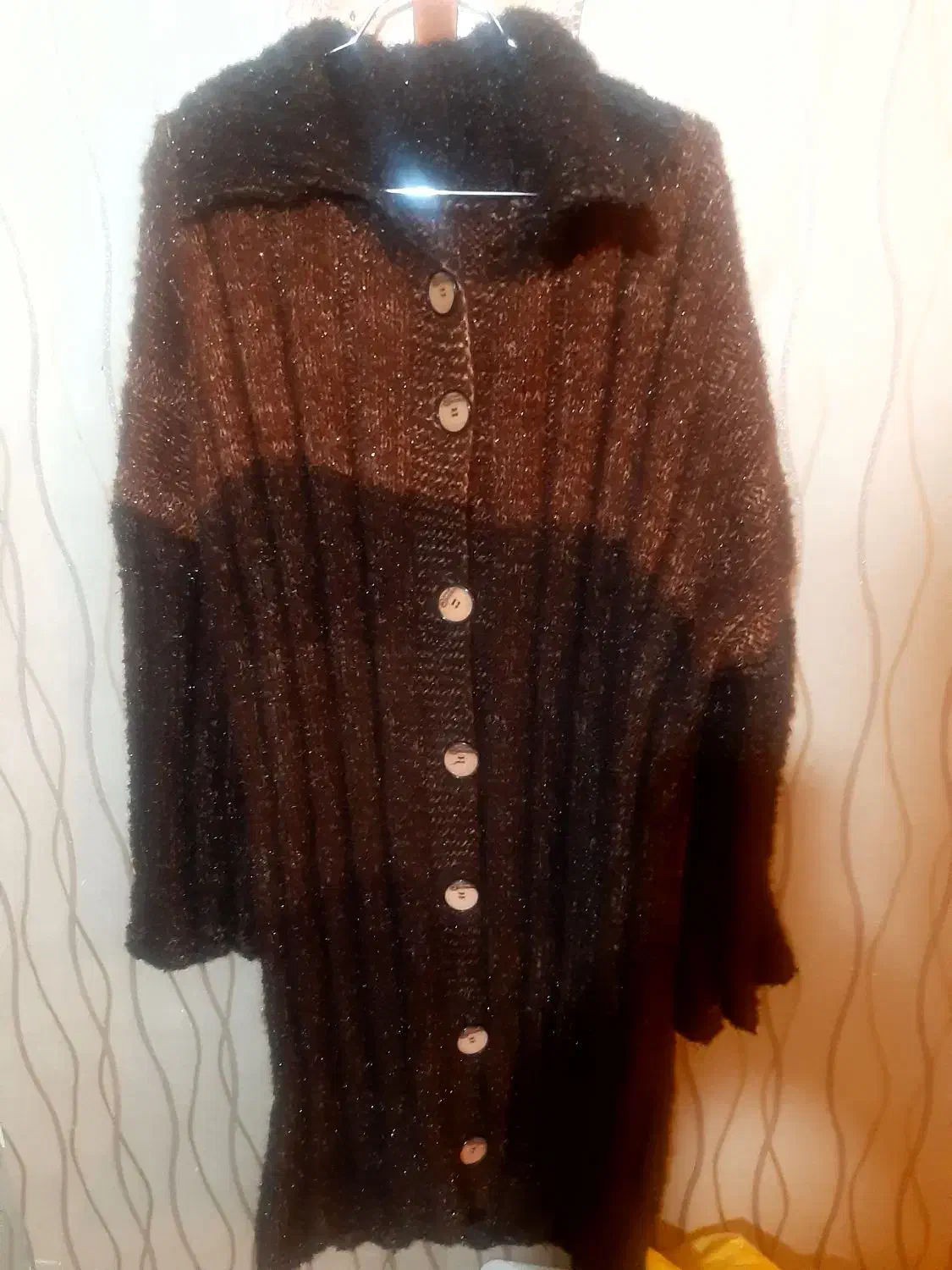 ژاکت و مانتو دست بافت سایز بزرگ|لباس|اصفهان, کوی امیریه|دیوار