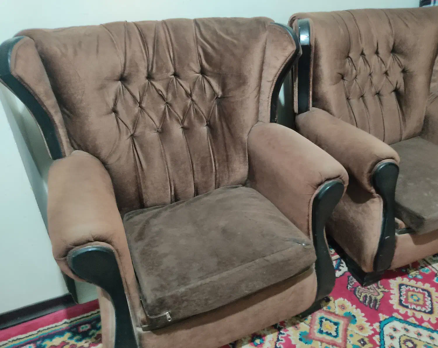 مبلمان ۷ نفره|مبلمان خانگی و میز عسلی|فولادشهر, C1|دیوار