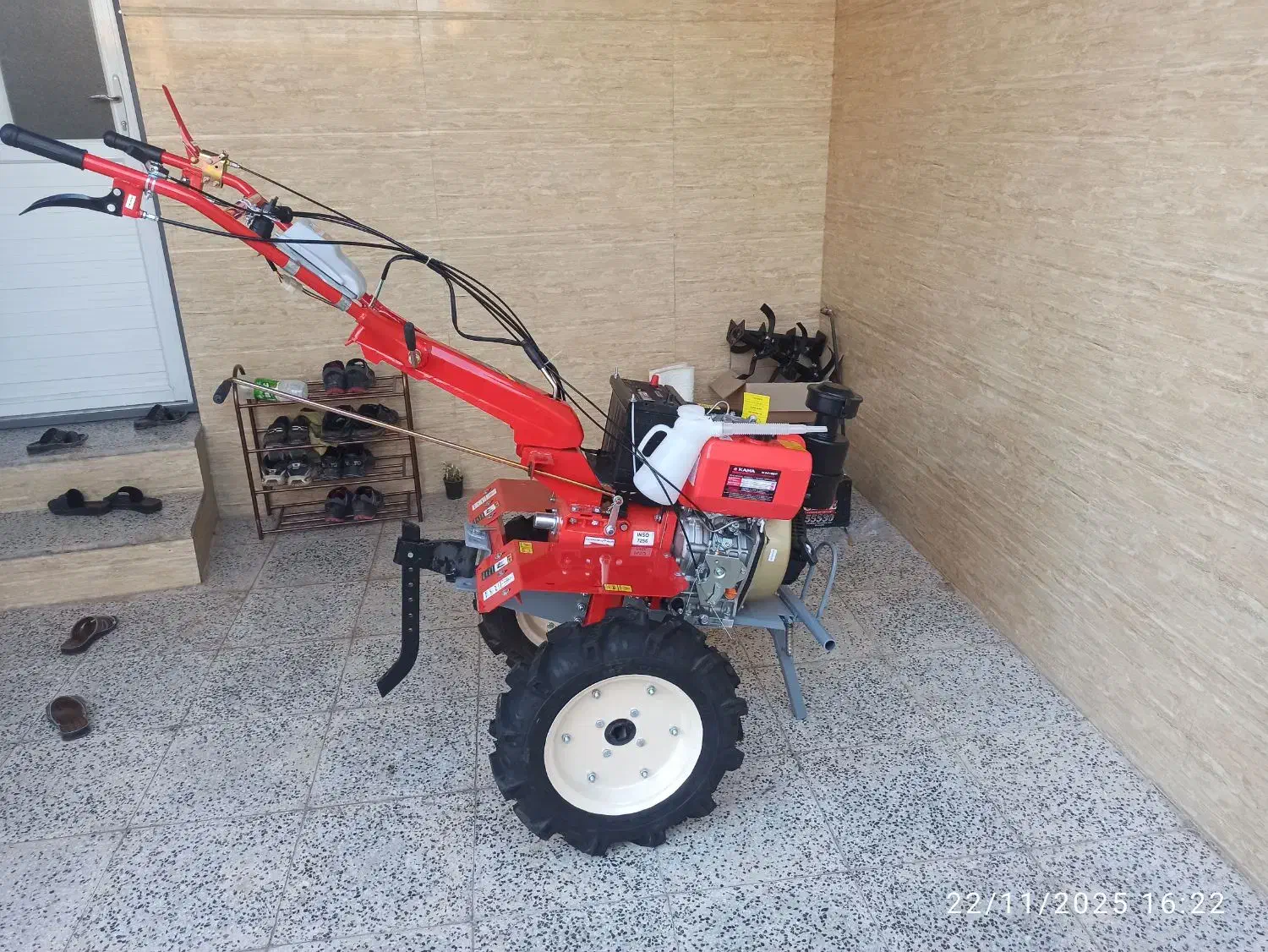 تیلر 12اسب کاما کاما اورجینال|ماشینآلات صنعتی|جعفرآباد, |دیوار