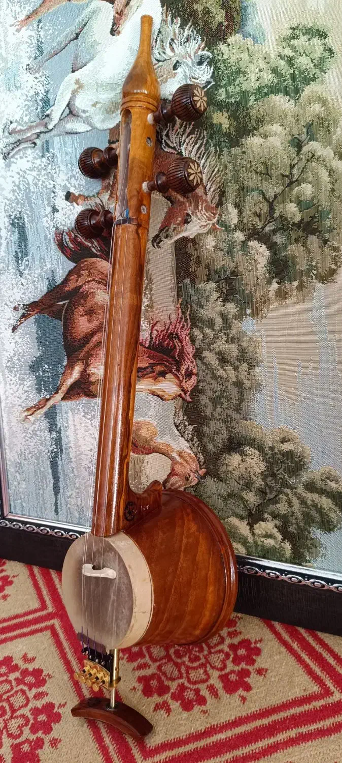 کمانچه پشت باز|سازهای سنتی|کرمانشاه, |دیوار