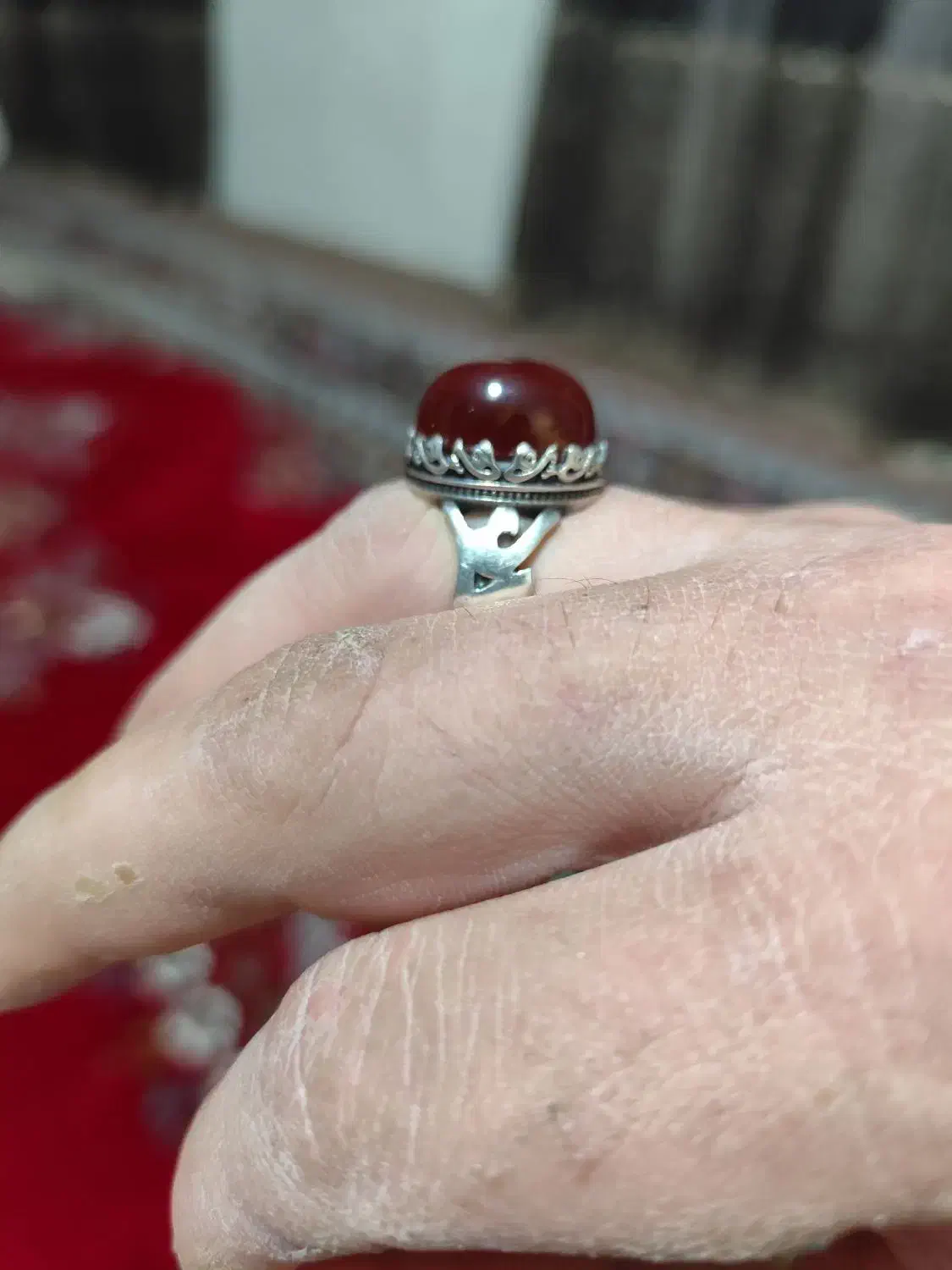 فروش انگشتر عقیق|جواهرات|علی‌آباد کتول, |دیوار