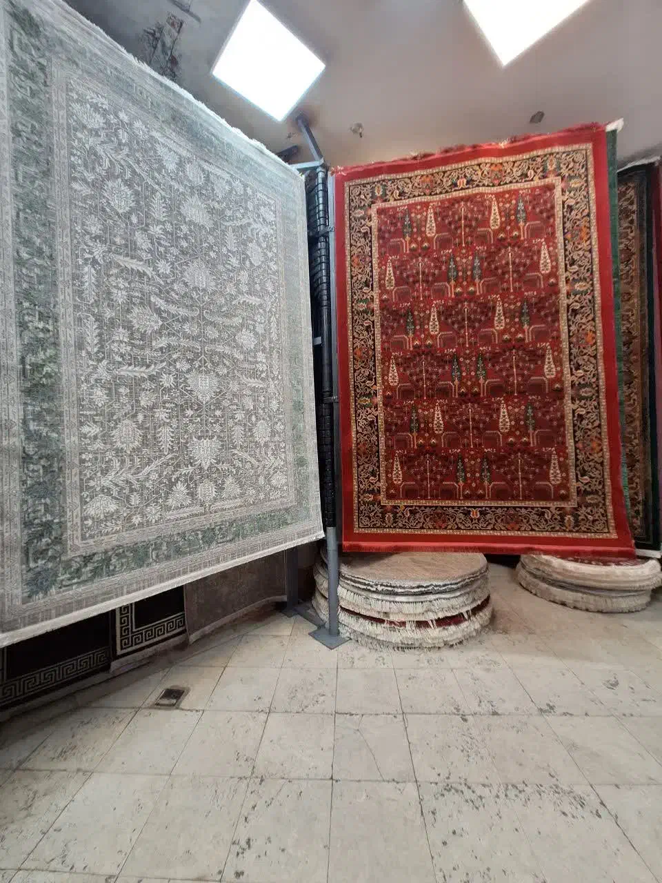 قالیچه ۶ متری پینترستی کارملی نقد و نسیه نگارین|فرش|مشهد, امیر|دیوار