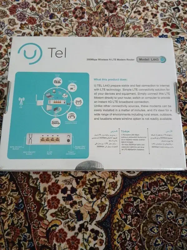 مودم آکبند|مودم و تجهیزات شبکه|اسلامشهر, باغ فیض|دیوار