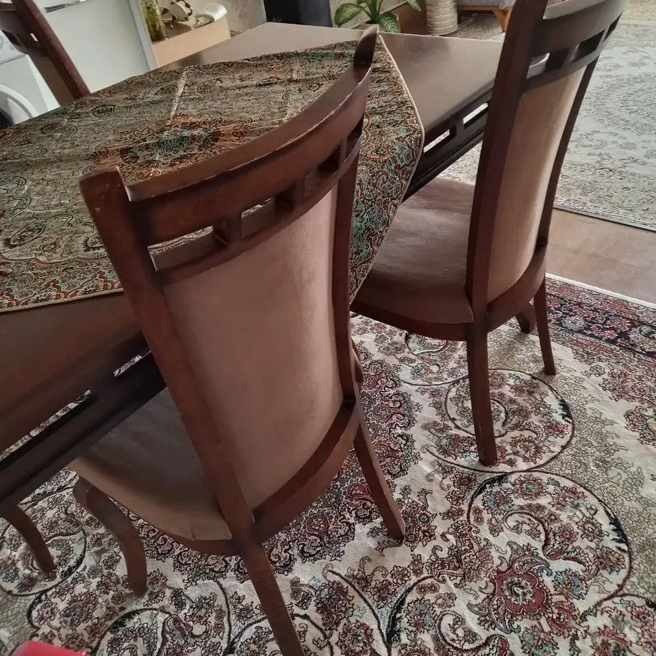 میز ناهار خوری ۶ نفره|میز و صندلی غذاخوری|نیشابور, فردوس شمالی|دیوار