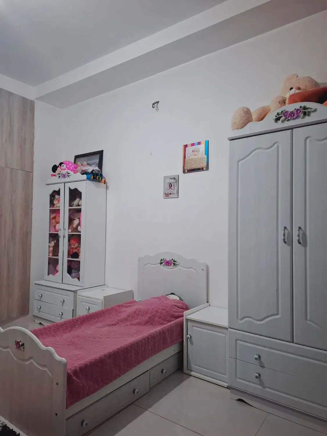 تخت و کمد بچه گانه|تخت و سرویس خواب|گنبد کاووس, |دیوار