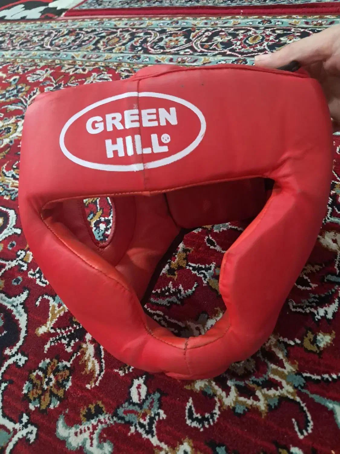 کلاه گرین هیل ودستکش بوکس|تجهیزات ورزشی|تهران, آشتیانی|دیوار