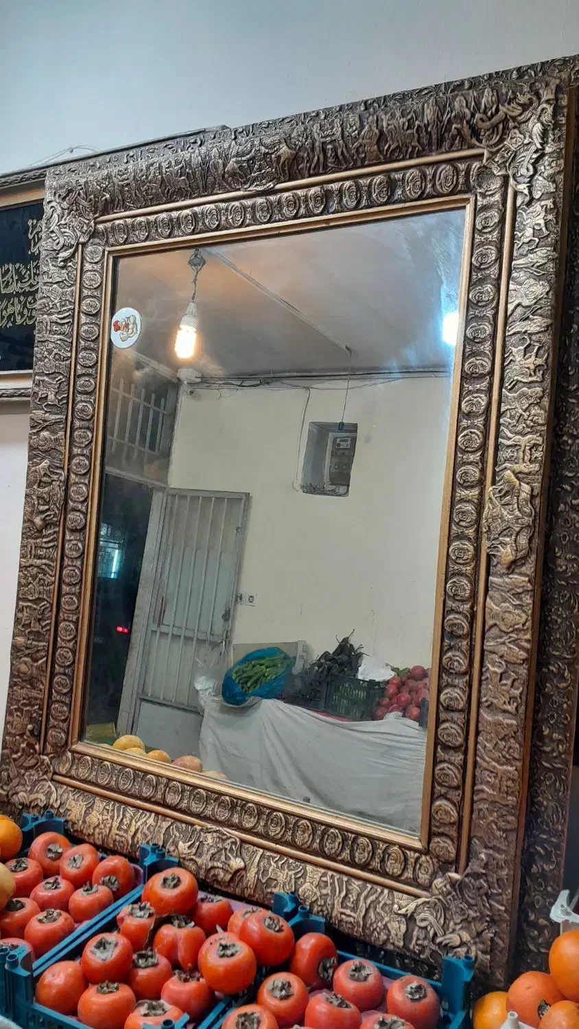 اینه تکی گل کاری|آینه|مشهد, شهید مطهری|دیوار