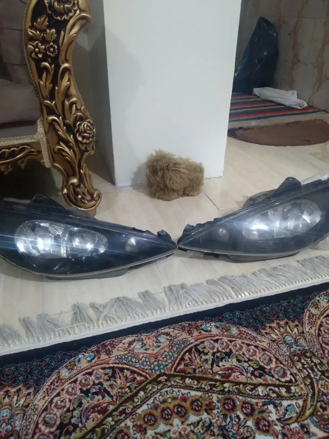 چراغ عقب و جلو 206|قطعات یدکی و لوازم جانبی|شهریار, شهریار|دیوار