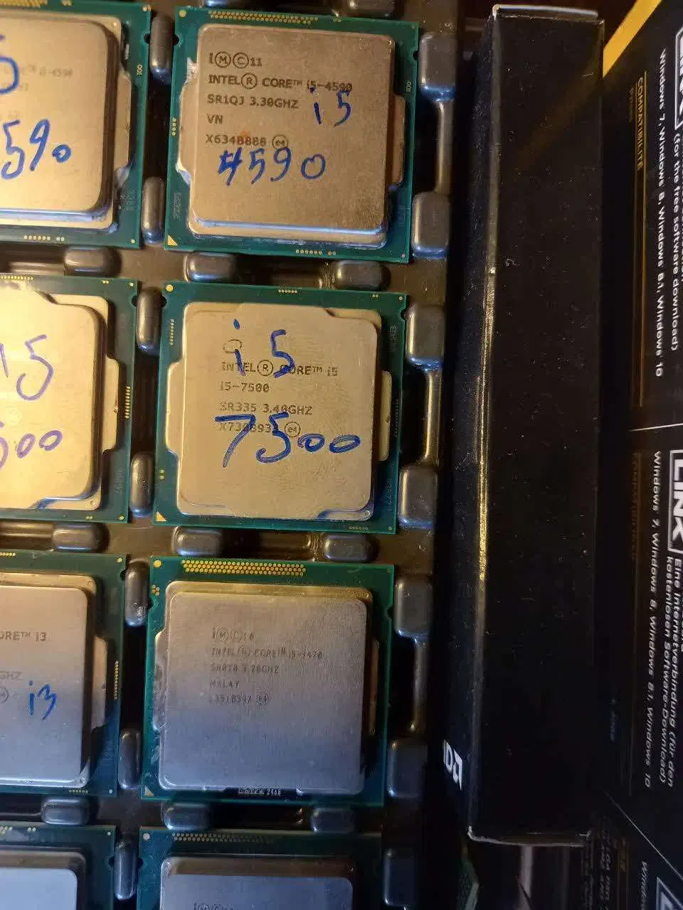 پردازندهI5نسل7 CPU 7500  I5|قطعات و لوازم جانبی رایانه|تهران, ارم|دیوار