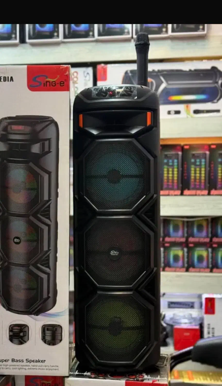 اسپیکر ۹۶ سانتی|سیستم صوتی خانگی|رشت, بازار|دیوار