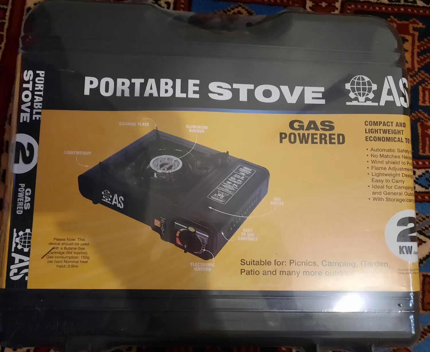 اجاق گاز سفری ای اس مدل PORTABLE STOVE|اجاق گاز و لوازم برقی پخت‌وپز|تهران, علم و صنعت|دیوار