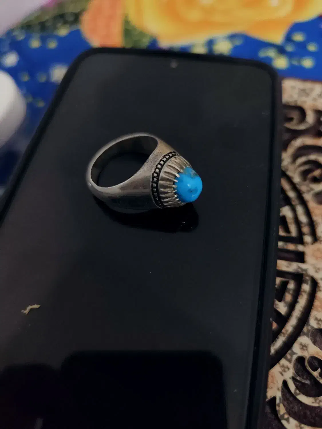 انگشتر فیروزه نیشابوری|جواهرات|پیشوا, |دیوار