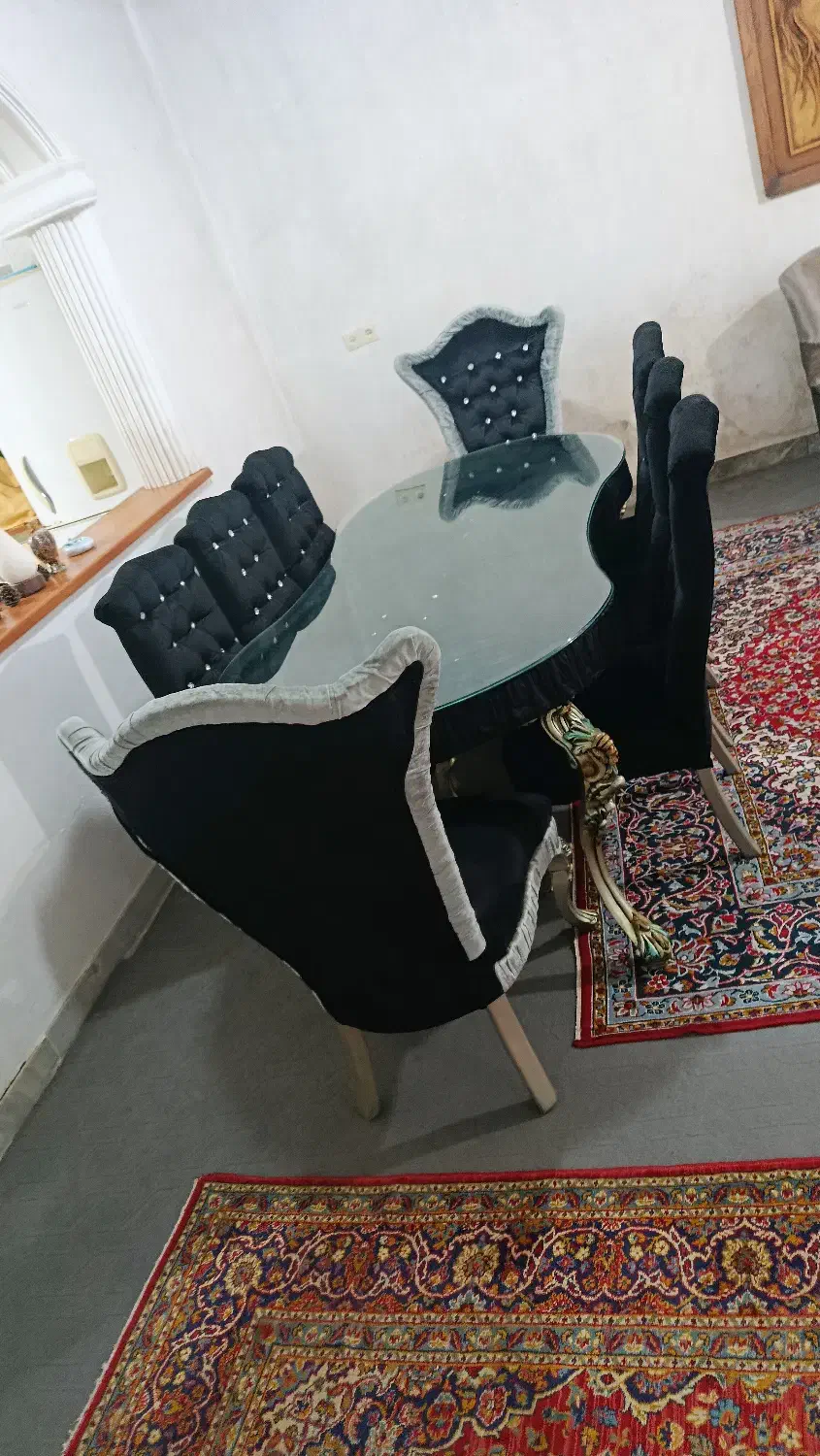 میز ناهارخوری ۸ نفره|میز و صندلی غذاخوری|بهشهر, |دیوار