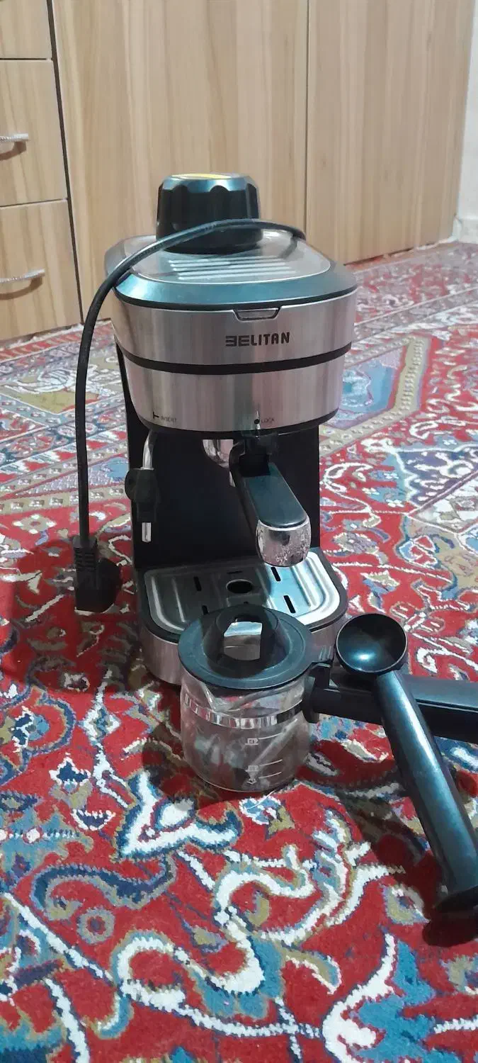 اسپرسوسازبلیتان اورجینال چندباربیشتر استفاده نشده|سماور، چای‌ساز، قهوه‌ساز|همدان, |دیوار