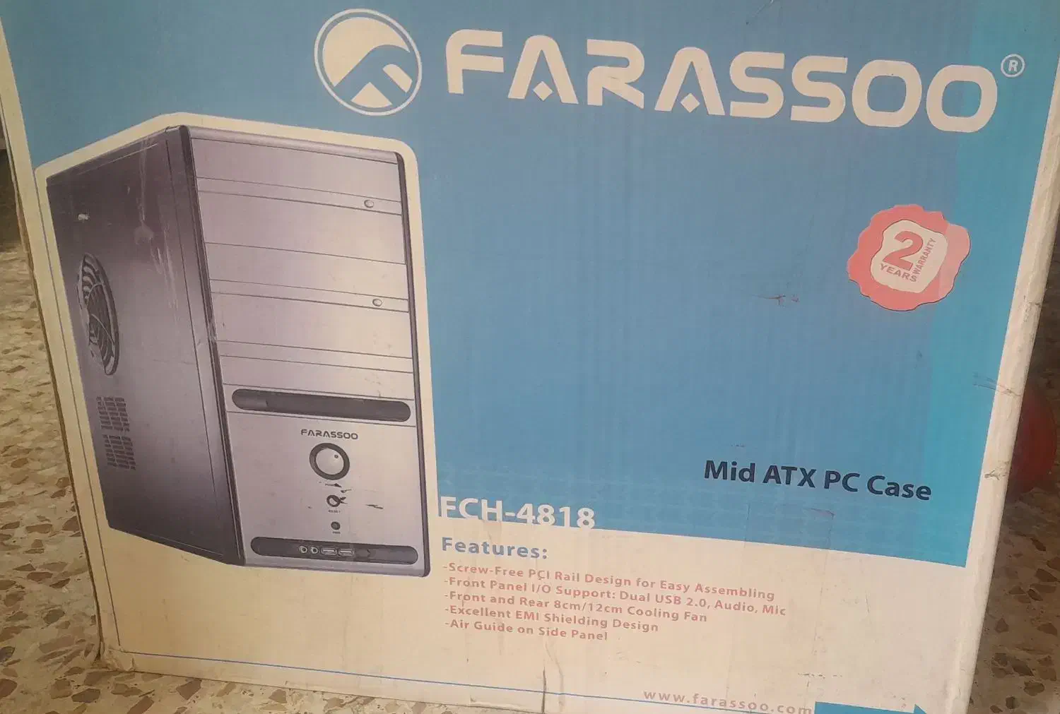 قاب کیس فراسو|قطعات و لوازم جانبی رایانه|لاهیجان, خمیر کلایه|دیوار