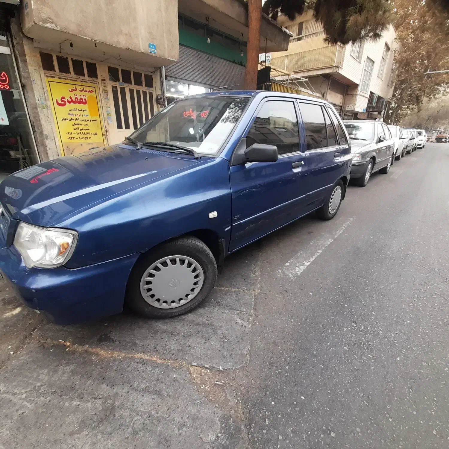 پراید۱۱۱ هیدرولیک خانگی کم کار کرد یه لکه رنگ|خودرو سواری و وانت|تهران, بهداشت|دیوار