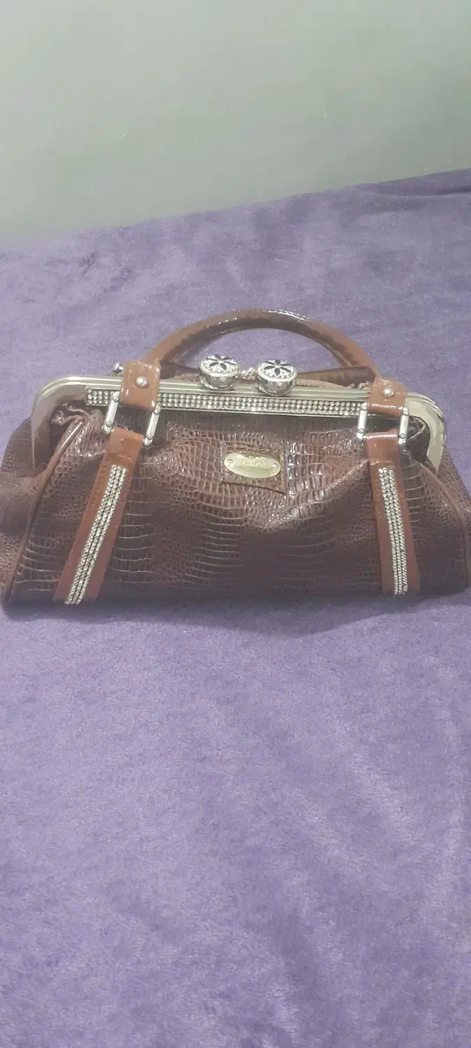 کیف مجلسی قهوهای|کیف، کفش، کمربند|قزوین, |دیوار