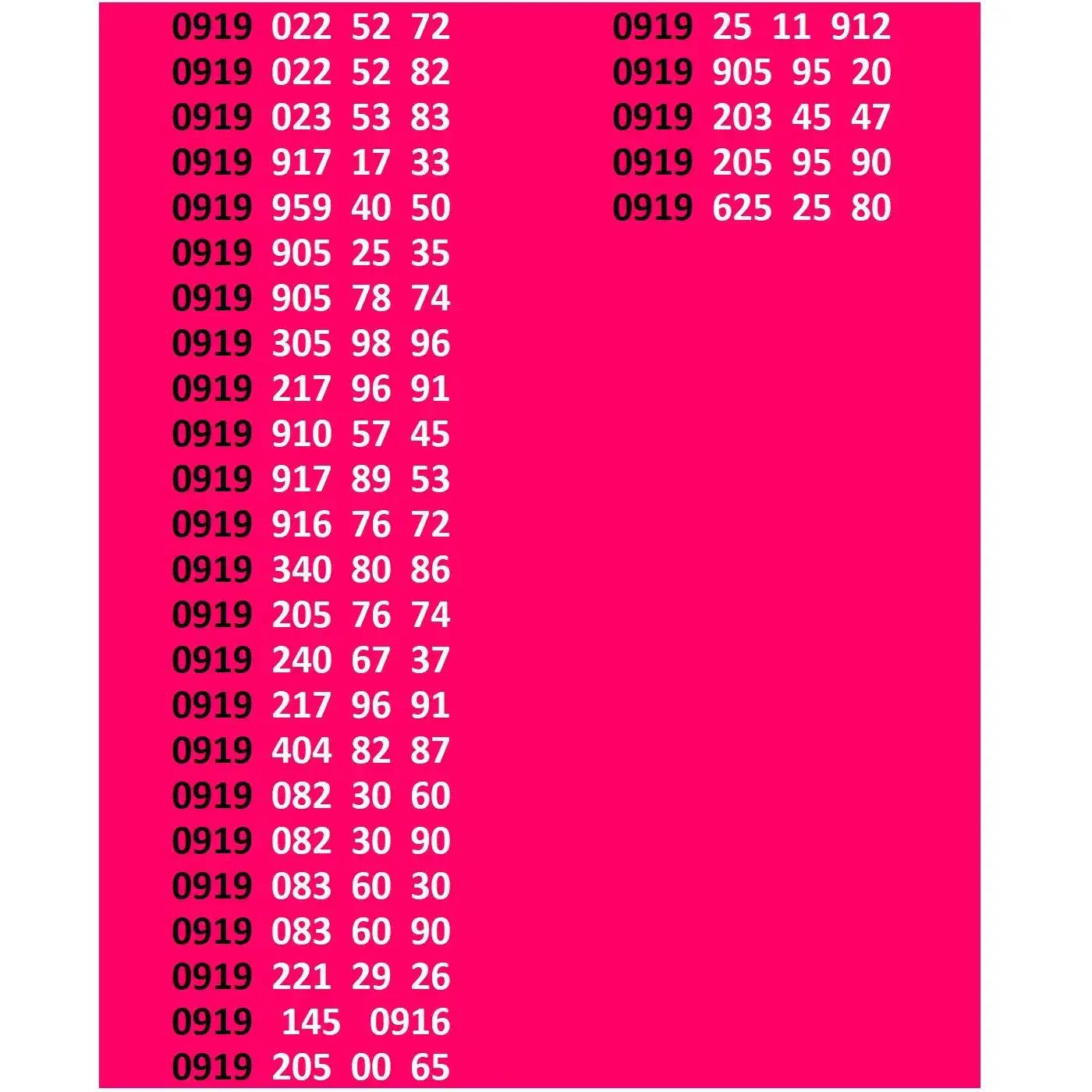 0919-625-25-80|سیم‌کارت|تهران, صادقیه|دیوار