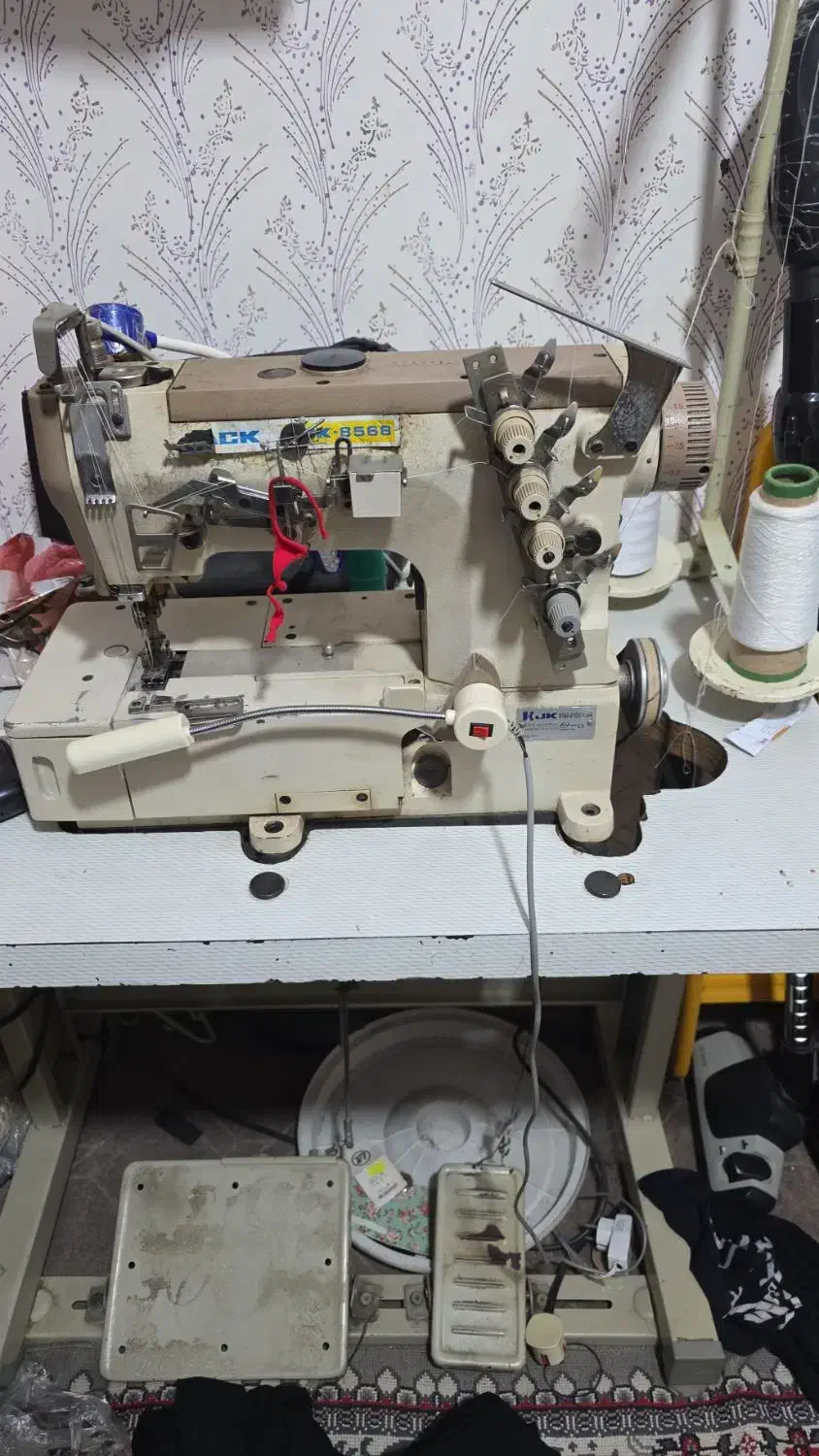 چرخ خیاطی صنعتی|لوازم خیاطی و بافتنی|گنبد کاووس, |دیوار