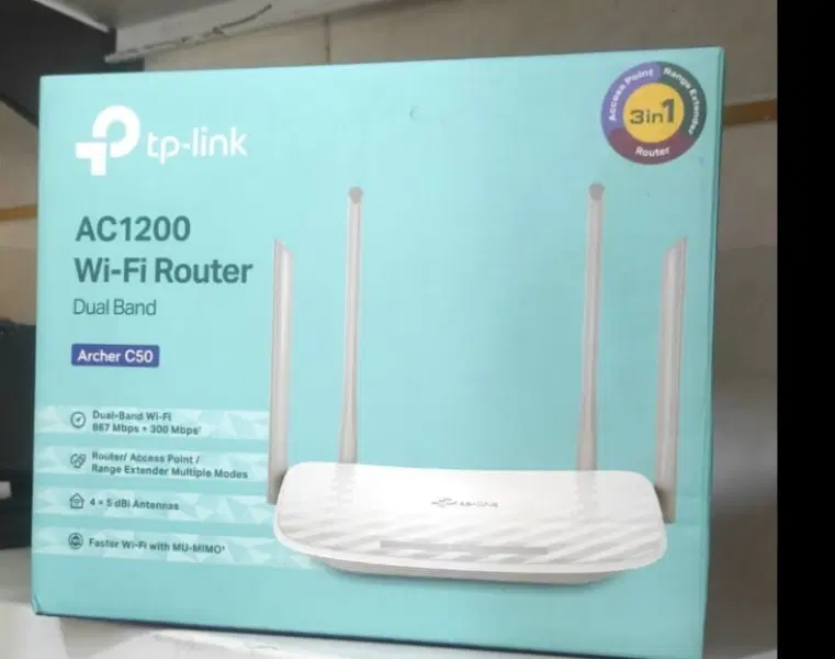 فروش روتر تی پی لینک AC1200 ، باند های ۲.۴ و ۵|مودم و تجهیزات شبکه|تهران, لویزان|دیوار