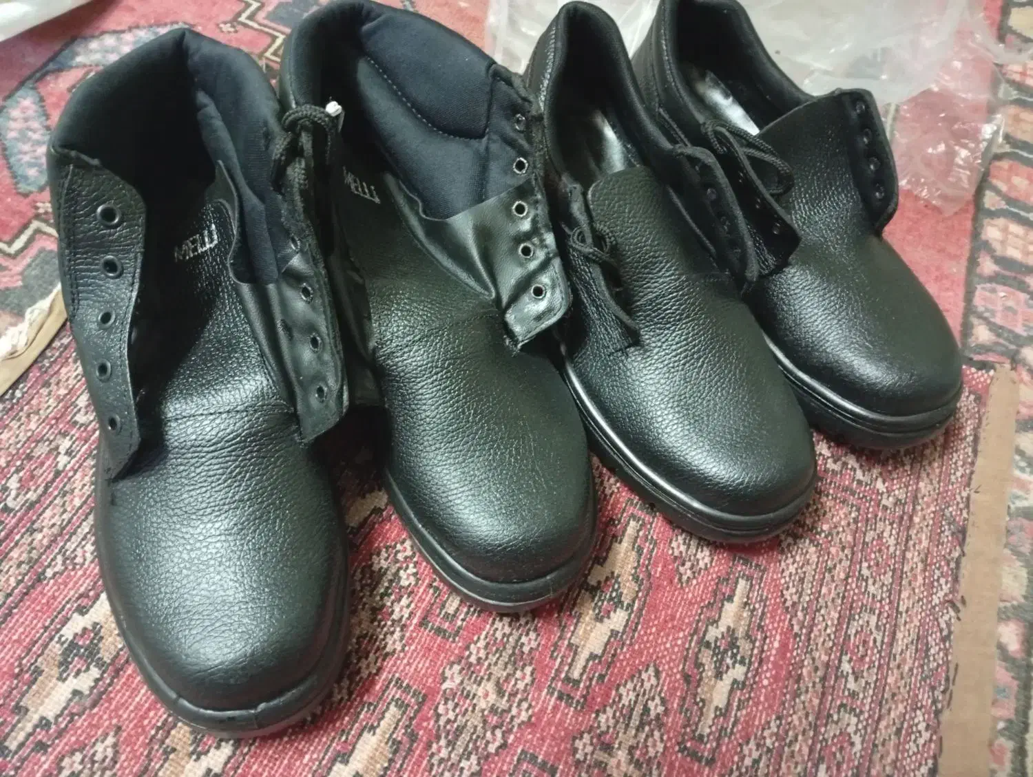 کفش کار ایمنی چرم|کیف، کفش، کمربند|قم, میدان نو|دیوار