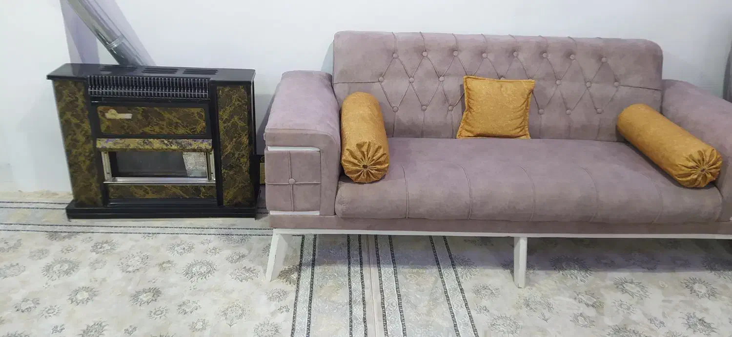 مبلمان هشت نفره|مبلمان خانگی و میز عسلی|پاکدشت, حصار امیر|دیوار