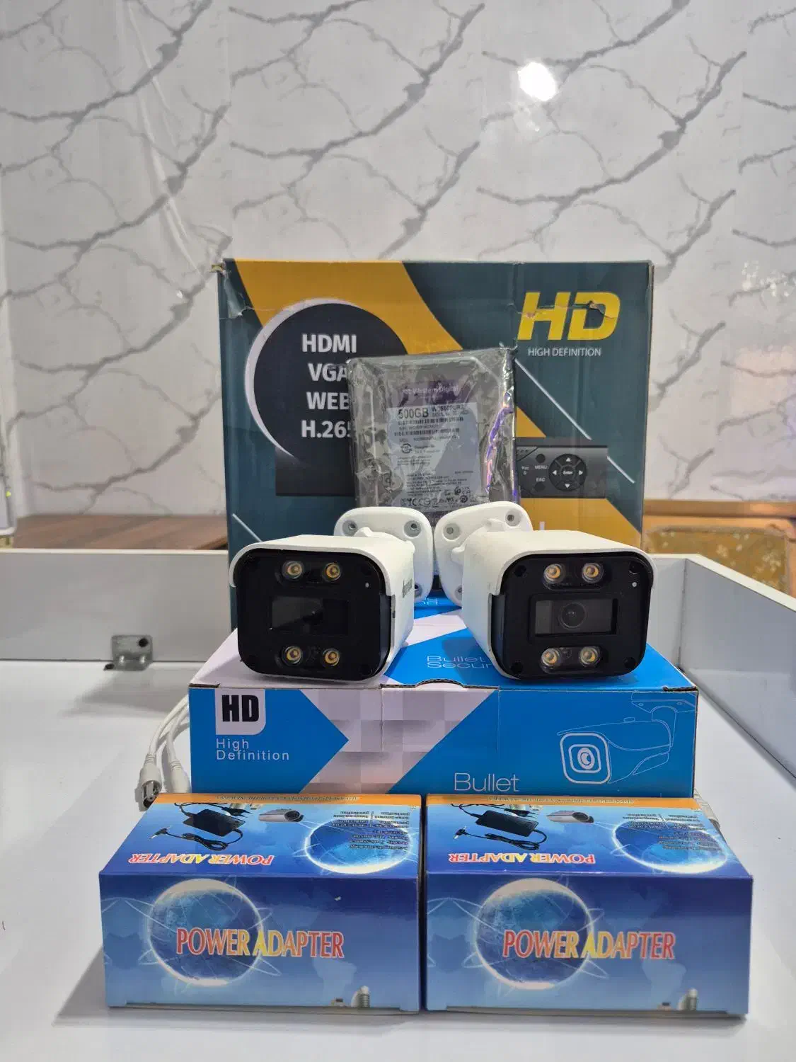 پک کامل ۲ دوربین مداربسته نقدی،اقساطی|دوربین مداربسته|مرند, |دیوار