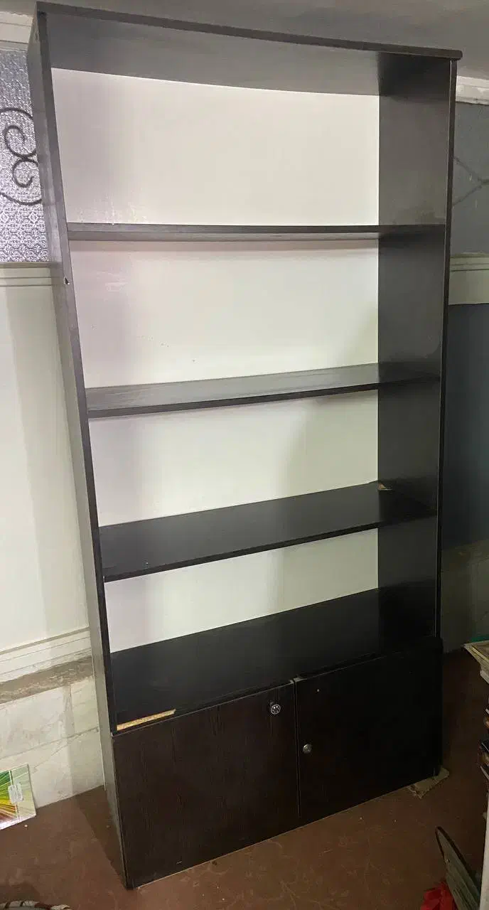 کتابخانه چوبی|کتابخانه، شلف، قفسه‌های دیواری|نیشابور, شهرک فرهنگیان|دیوار