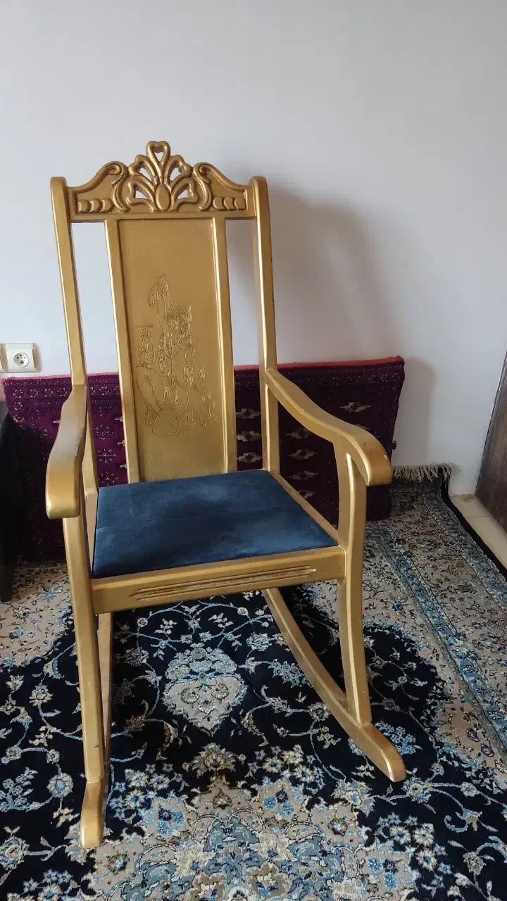 صندلی آرامش ریلکسی ساعت ایستاده طلایی|ساعت دیواری و تزئینی|مشهد, آزادشهر|دیوار