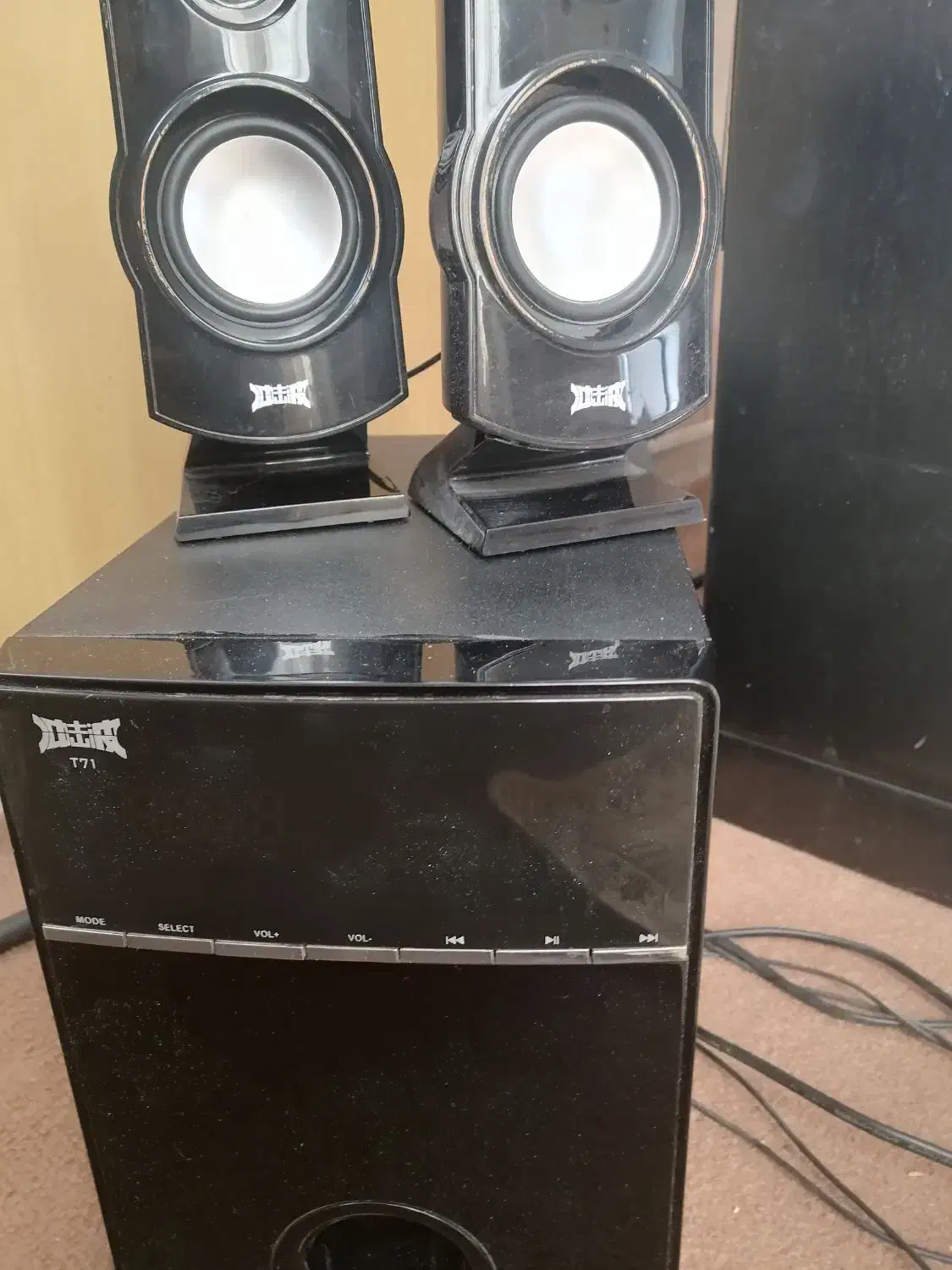 اسپیکر سالم فلاش خور|سیستم صوتی خانگی|یزد, |دیوار