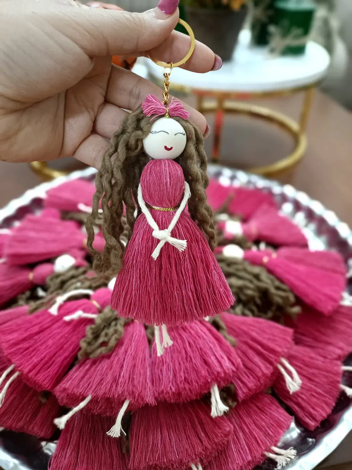 عروسک های مکرومه|صنایع دستی و سایر لوازم تزئینی|کازرون, |دیوار