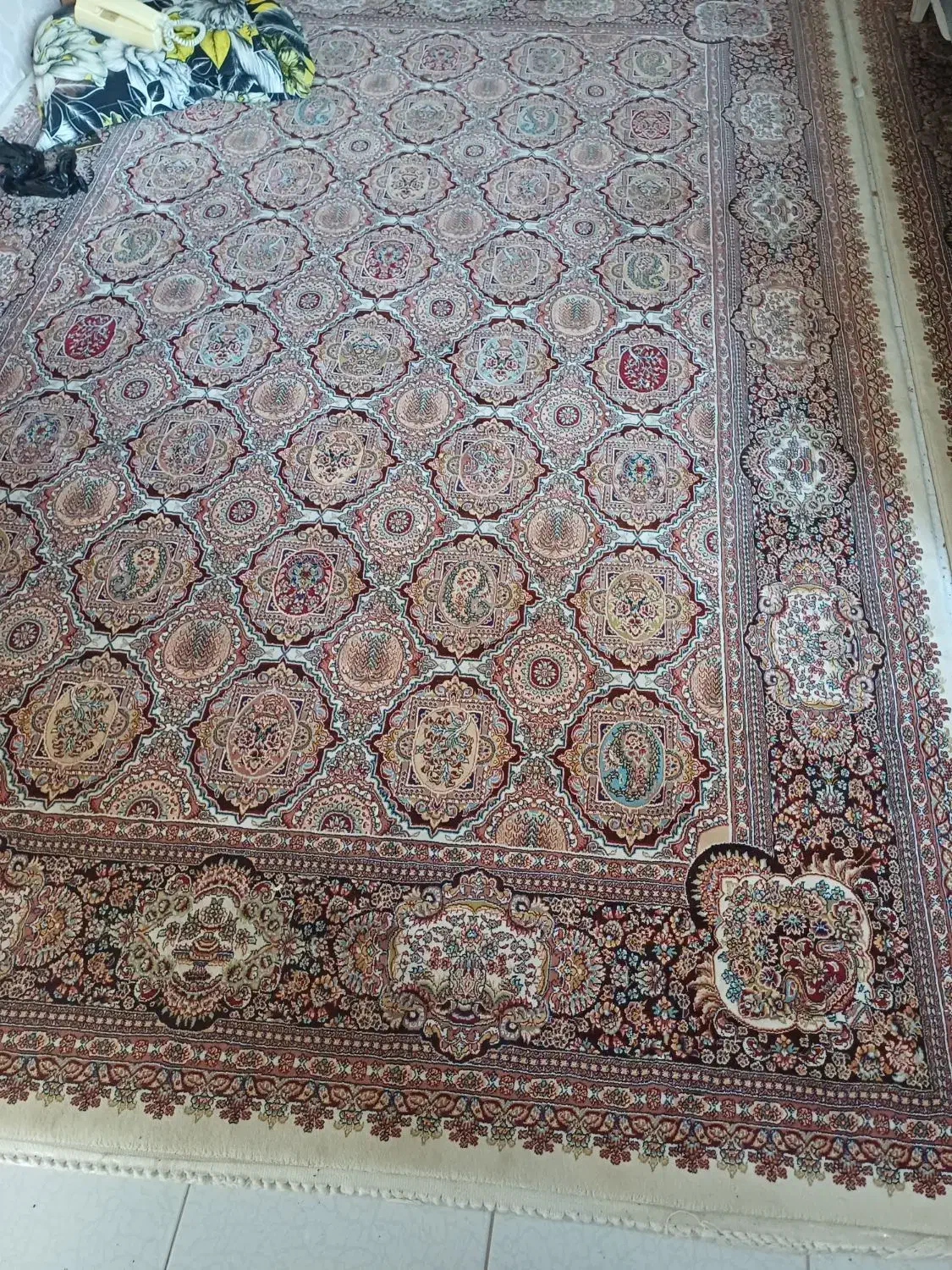 دوعدد فرش ۶ متری ۷۰۰ شانه|فرش|کرمانشاه, |دیوار