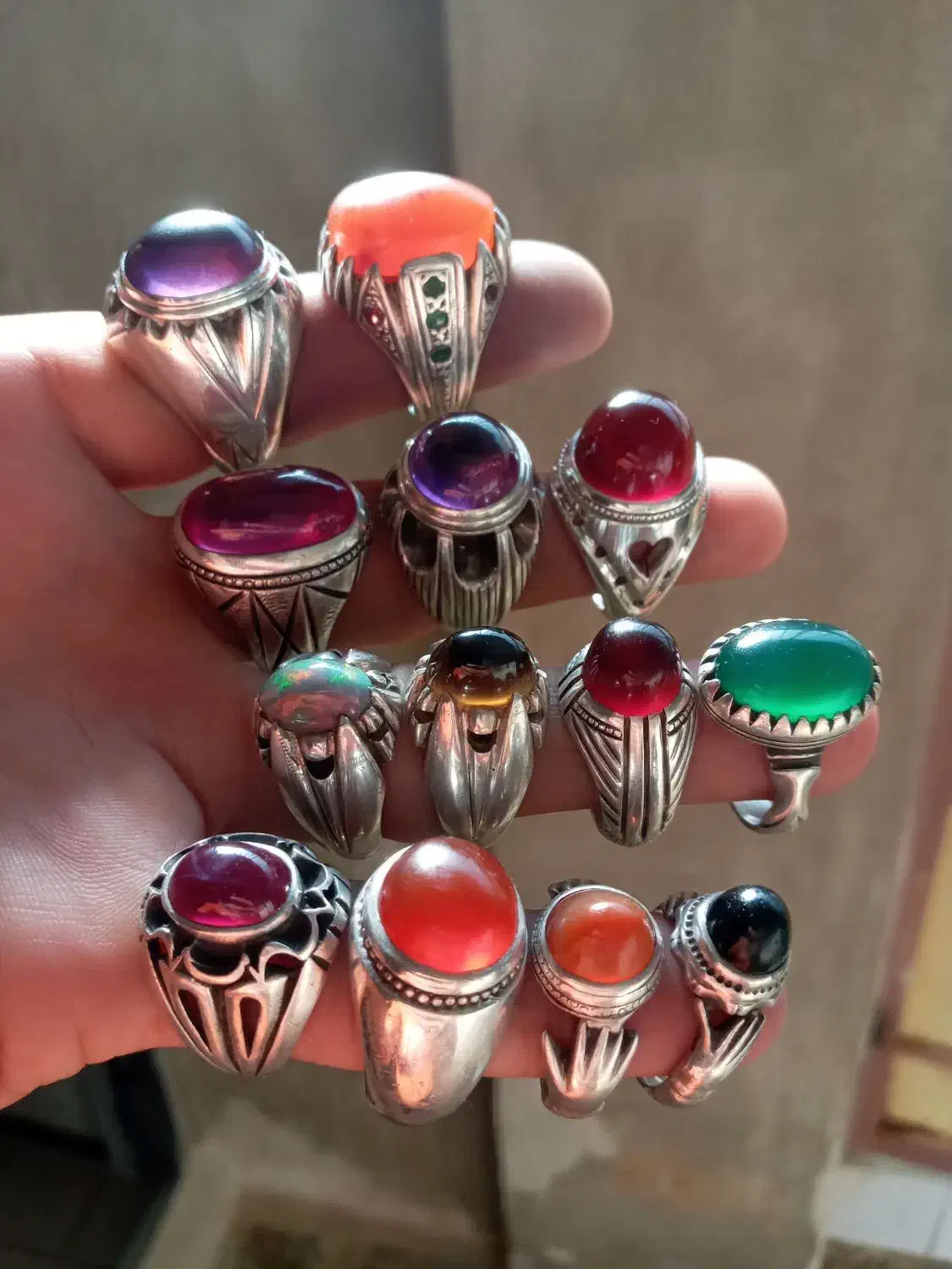 انگشتر نقره|جواهرات|قزوین, |دیوار