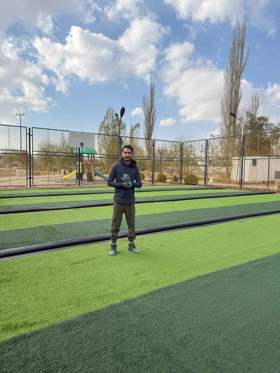 خدمات نصب حرفه‌ای چمن مصنوعی|خدمات پیشه و مهارت|ارومیه, |دیوار