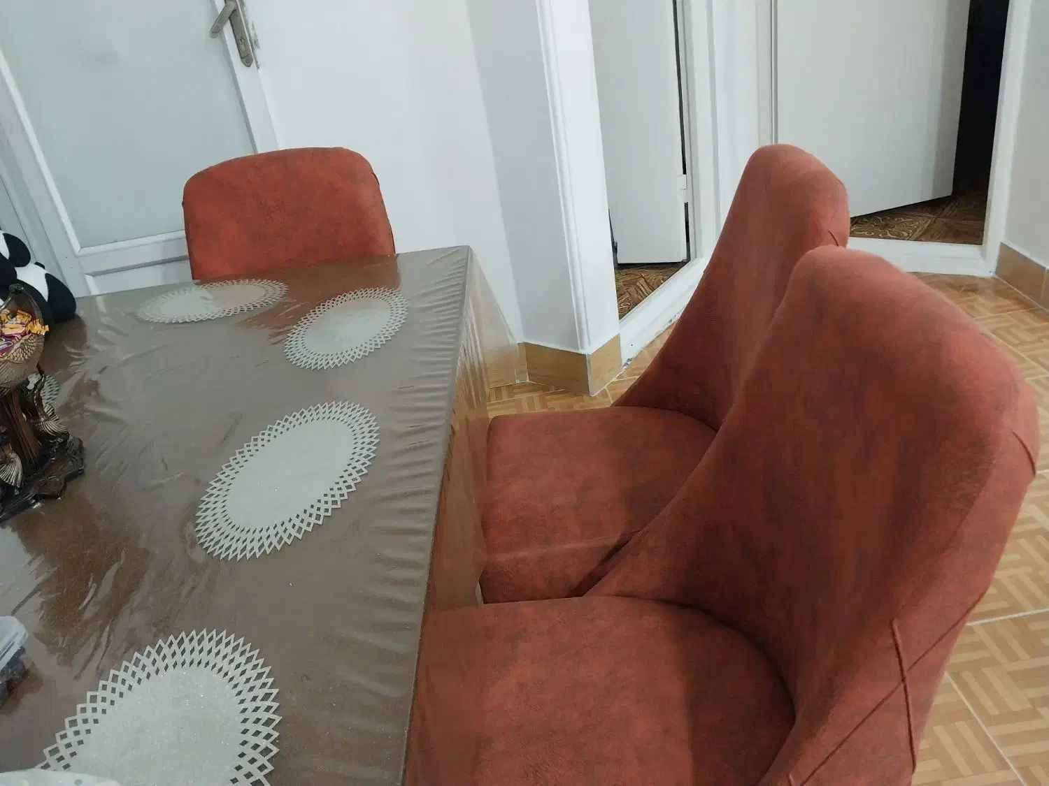 میزغذاخوری 6 نفره ضد لک نو|میز و صندلی غذاخوری|آستارا, |دیوار