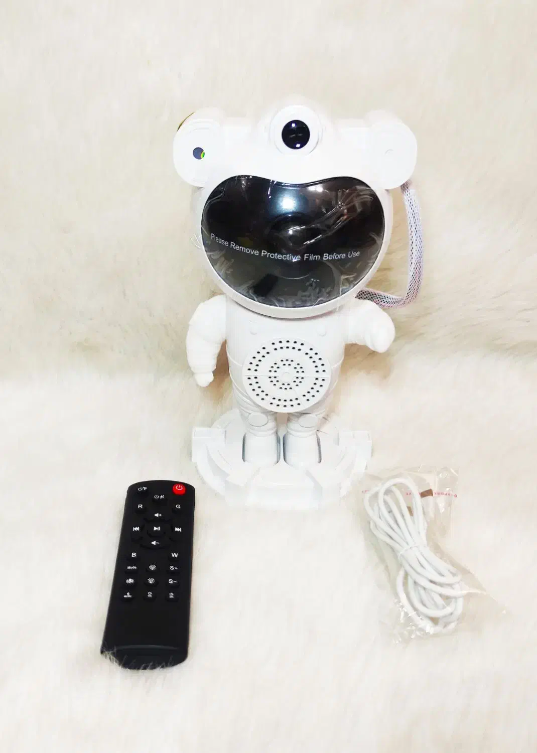 شبخواب لیزری اسپیکر دار فضانورد کامل ترین مدل|چراغ خواب و آباژور|قم, چهل درخت|دیوار