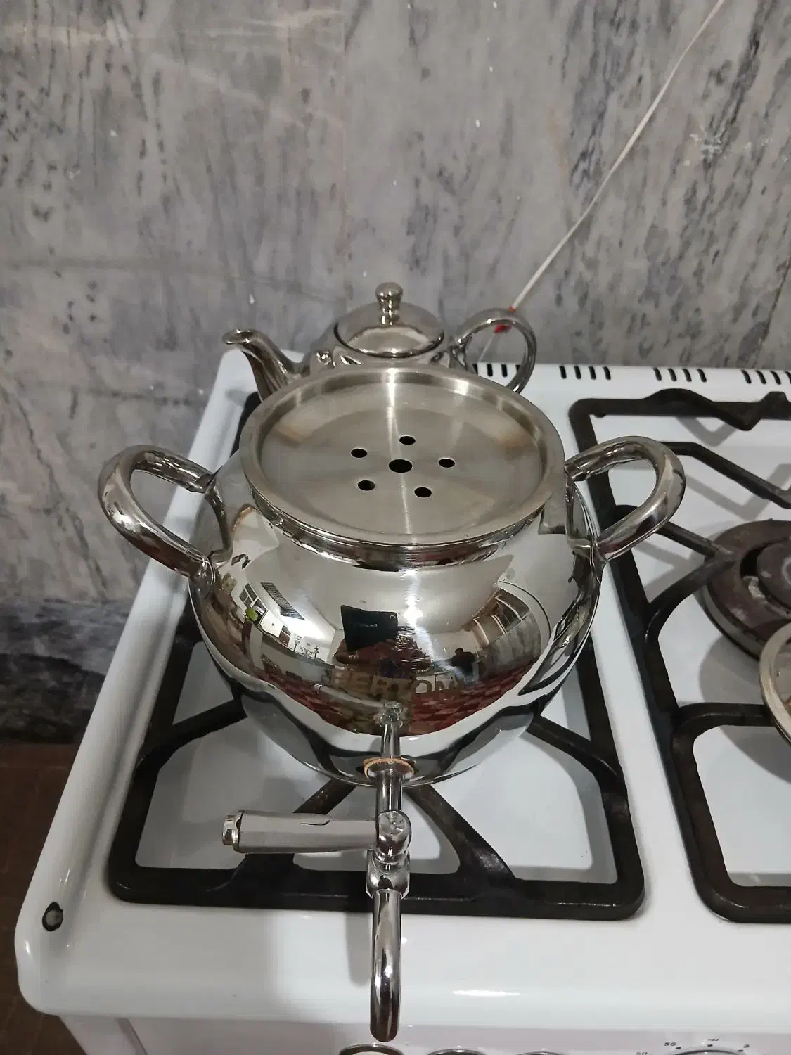 کتری سماوری نو|قوری، کتری، قهوه‌ساز دستی|ملایر, |دیوار