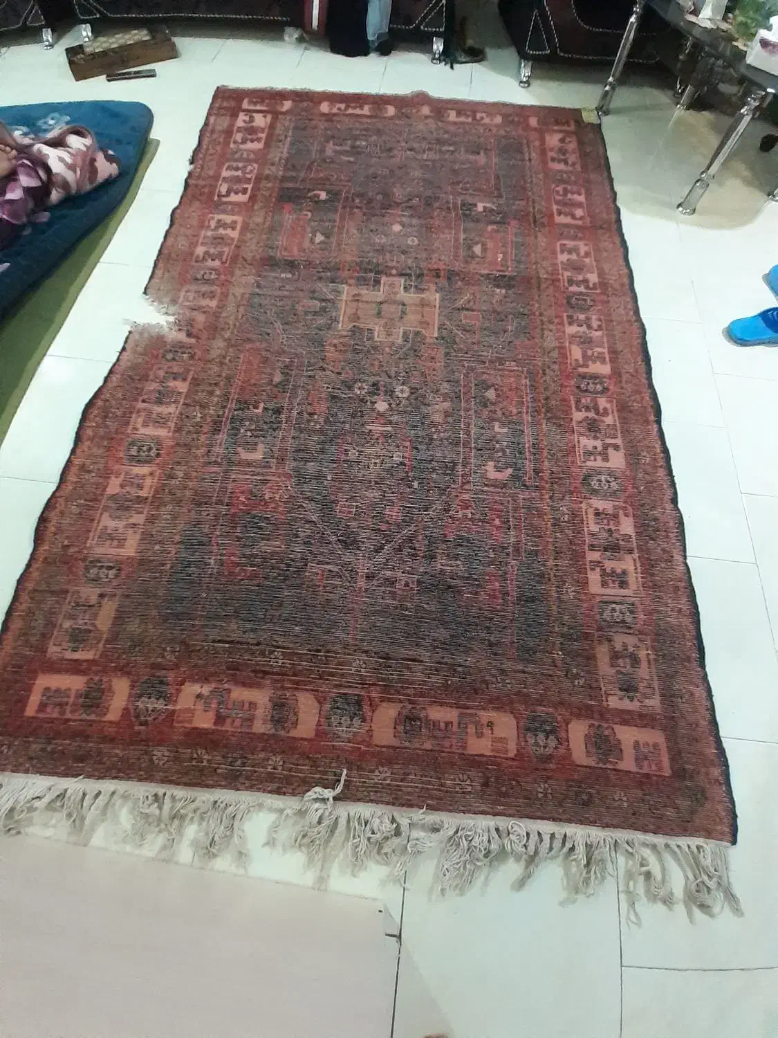 فرش دستباف قدیمی|گلیم، جاجیم، گبه|بومهن, |دیوار